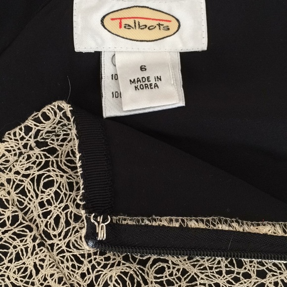 Talbots gorgeous  scroll lace midi - Picture 4 of 8